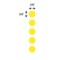 Nevs Cryo Label Dots 9.5mm Dots for 0.5-1.5ml Tubes Yellow Roll Form LCD-38-Y - alternate 2